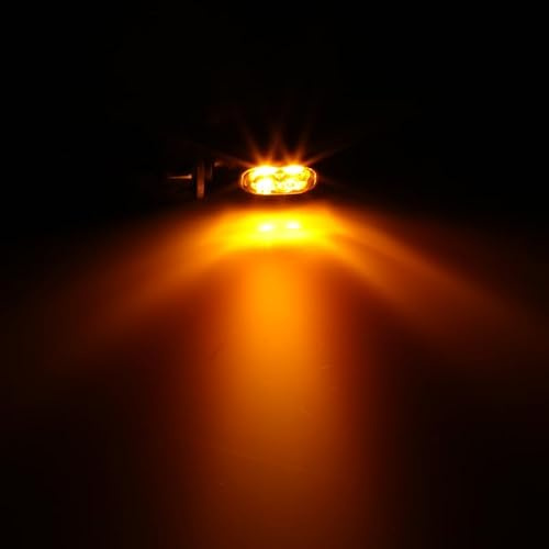 HIGHSIDER Smart Vision-TS LED-Anzeigekörper schwarz/Linse getönt (Paar), vorne und hinten