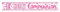 Amscan International 9902294 2,7 m 1. Heilige Kommunion Holografische Pink Banner