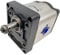 Hydromot - Pompa idraulica, pompa ad ingranaggi, rotazione a destra; assemblaggio 2 BG2; volume di deglutizione da 4 a 27,9 cm³/U; versione europea. Dimensione 25 cc