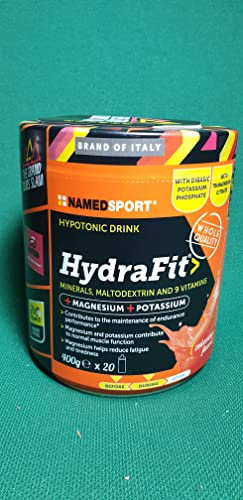 HydraFit Named Sport - Integratore alimentare di sali minerali, magnesio, potassio e un complesso di nove vitamine - Offerta da 3 confezioni