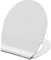 Grünblatt WC Sitz 515054, Modern Slim Design, aus Duroplast, Soft-Close/Take off Scharniere, weiß