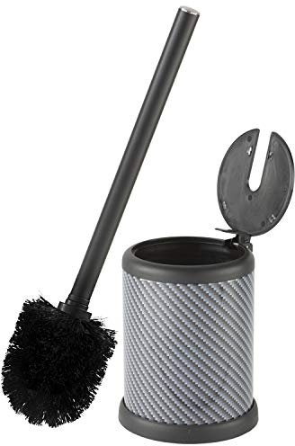 Bath Bliss Toilet-Brushes, Tinplate, Carbon, 1 Pack