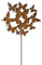 Bornhöft Gartenstecker Schmetterlinge 100cm Metall Rost Gartendeko Edelrost Groß