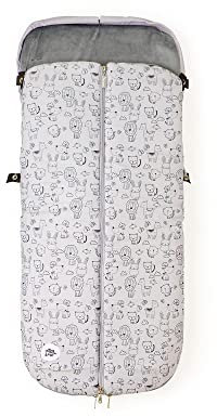 various Saco de Silla de Paseo Universal-Invierno-Impermeable (animalito Gris)