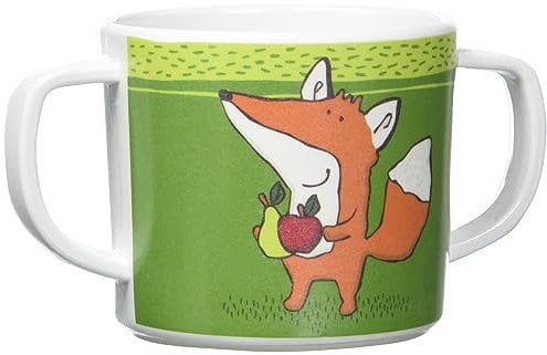 sigikid 25020 Melamintasse, Forest Fox Mädchen und Jungen empfohlen ab 36 Monate grün