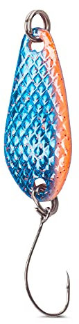 Iron Trout Deep Spoon 4g Forellenblinker, Sänger Farbe:Metallic Blue