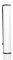 Dokument Poster Tube, Poster Tube Round Antishock für Outdoor für Reisen zur Aufbewahrung(Weiß)