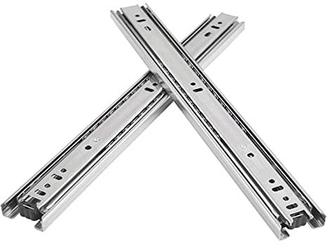 Duchunsheng Schwerlastauszug 600 800 1000mm Vollauszug Schwerlast Teleskopschienen - Schubladenschienen Bodenmontage Für Küche Schublade - Seitlich Montiert (Size : 1000mm)