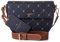 Lazarotti Palermo Umhängetasche Damen | verstellbarer Schultergurt | Halfmoon Bag 21cm