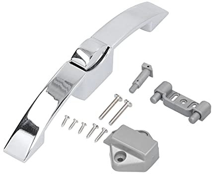 Cerradura de Perilla de Armario, Cerradura de Gabinete de Pared Cerradura de Manija de Puerta de Seguridad de Aleación de Zinc Cerradura de Manija de Botón para RV Remolque Autocaravana Barco (6.4in)