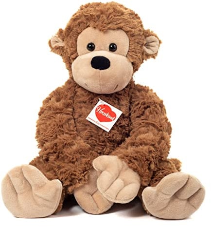 Teddy Hermann 93946 Äffchen Fritzi 40 cm, Kuscheltier, Plüschtier