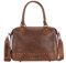 Wrangler Kleine Arzttasche für Damen, Vintage, Umhängetasche, Westernhandtaschen mit breitem Gurt, Raw Bramble Brown, Einheitsgröße