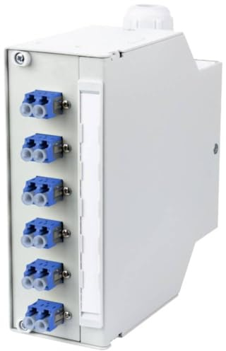 METZ CONNECT OpDAT REGpro Splice 6xLC-Duplex OS2 LWL-Patchpanel 6 Port LC