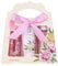 Accentra – Duschset Frauen Geschenkset SWEET PEONY in schöner Geschenkbox – 3-teiliges Pflegeset mit Duschgel, Bodylotion und Schaumbad – Wellness Geschenk Set zum Valentinstag & Muttertag