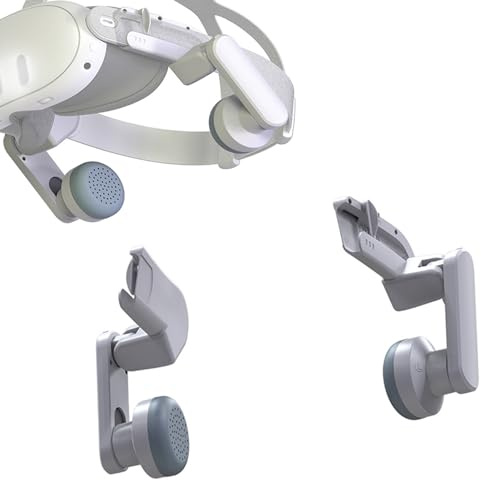 Ear Protector Enhanced Sound Compatible with Meta Quest 3 VR Headset Sound Collector Silicone Ear Muffs Earflap Headphone Extension Gaming Accessories