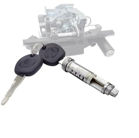 701829239 Schließzylinder für Heckklappe, für 2 Schlüssel 701827573, für VW, für Transporter T4, für Caravelle 701837061D