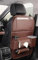 NINIS Car Back Seat Organiser für VW Touran II (2) 2015-2024, Auto Rückenlehnenschutz Autositz Organizer mit Faltbarer Tischablage Auto Organizer Kinder,Brown 1-Pack