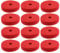 LT Easiyl 12 Pezzi Feltri Per Piatti In Lana 40mm Cuscinetti In Feltro Per Batteria Jazz Rondelle In Feltro Rotondo Rosso Morbido Supporto Per Piatti Cuscinetti In Feltro Di Ricambio Per Batteria
