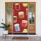 Jam Door Covers Decorative Supplies for Front Door Garden Yard Party Decorations 90X185CM