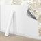 Camiraft Bathroom Wallpaper Waterproof Thick Wallpaper for Bad Walls White Thermal Wall Paper 3mm Thick XPE Foam Self Adhesive Wall Panels for Living Room Kitchen Bathroom