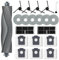 Ytaland Ricambi accessori per aspirapolvere robot Dreame X40 Ultra Complete / L40 Ultra / X40 Master/Mova P50 Pro Ultra (1 spazzola principale, 4 spazzole laterali, 2 filtri Hepa, 6 sacchetti per la