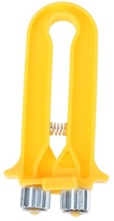 Imker Crimpwerkzeug Orange für Bienenrahmen 13,5x6,5x2,5cm | Drahtspanner für Wabenrahmen, Kunststoff Metall Verarbeitung, für Wartung und Reparatur im Bienenstand