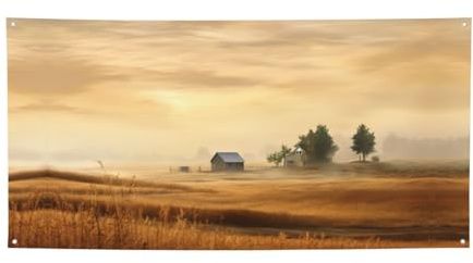 Vielseitiges Party-Banner mit Country-Lifestyle-Druck, beste Banner für Veranstaltungen, Geburtstagsparty-Dekorationen