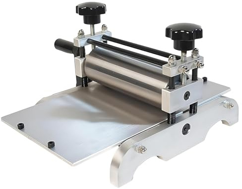 PRECISTECH Heimstudio Druckmaschine – Manuelle Kupferdruckpresse, Reliefdruckwerkzeug, Flachdruckpresse Und Tischpresse, Einstellbare Walze, Multifunktionale Druckpresse