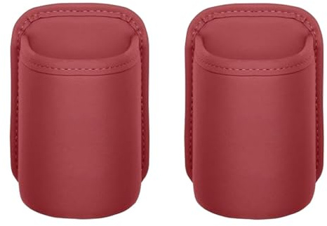 Porte Gobelet Voiture pour Seat Ibiza (021A 6K 6L 6J 6F 1984-2025 2026),Porte-Gobelet pour Voiture,Support Bouteille Auto,Fixation Boisson Portière,Accessoire Intérieur,10X6CM- Red