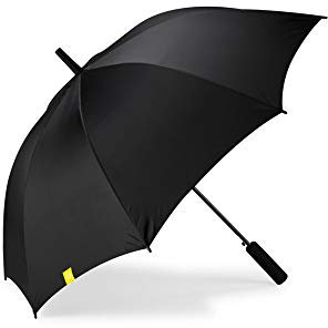 Volkswagen 5H0087600 Regenschirm Stockschirm Golf Kollektion Schirm Windproof, schwarz