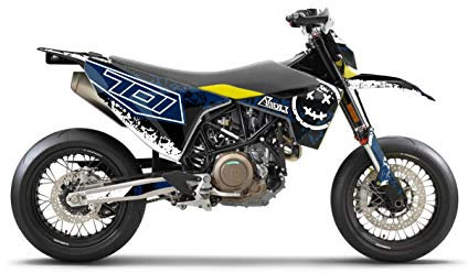 ARider Dekor für Husqvarna 701 2016-2021 Smiley Edition (Weiß)