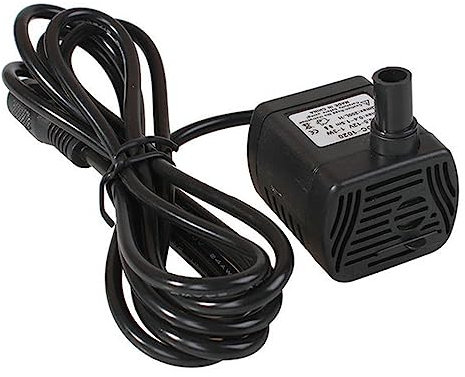 BBTISG Mini Pompe à Eau Submersible Solaire, Pompe à eau Solaire Submersible Petite Pompe à Eau électrique pour étang de Fontaine d'aquarium (12 V)