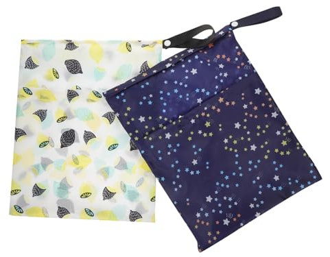 ibasenice 2piezas Organizador Colgante De De Bolsa De Almacenamiento para Cochecito Pouch Pequeño para y Artículos De Aseo Reusable y Lavable Diseño Compacto