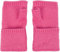 styleBREAKER Damen Fingerlose Strickhandschuhe Einfarbig mit Bund, warme Winter Handschuhe 09010052, Farbe:Pink