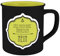 Tasse Lass mich überlegen Emaille-Optik 400ml