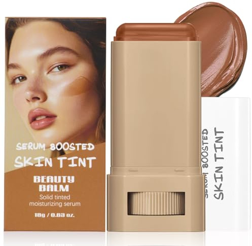 Full Coverage Foundation Stick, Concealer und Contour Stick, Matte Creme Foundation Makeup, Abdeckstift, Wasserfest & Langanhaltend Concealer Abdeckung, Feuchtigkeitsspendende, Porenverfeinerung, #03
