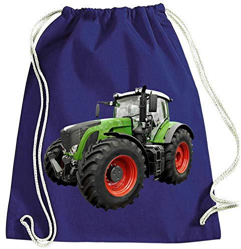 Blackshirt Company Traktor Turnbeutel Schlepper Rucksack Sportbag Farbig Farbe Blau