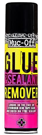Muc Off Glue & Sealant Remover - Aufkleber Entferner Fahrradreiniger Rahmen- und Felgenreiniger Entfernt Effektiv Aufkleber, Felgenbandkleber und Getrocknete Dichtmittelreste von Rahmen und Felgen
