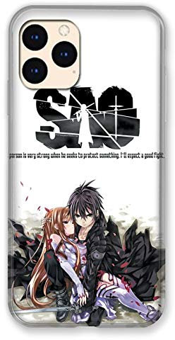 Schutzhülle für iPhone 12 Mini Manga SAO Sword Art Online, Weiß