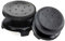 TEUVO Thumbstick Controller Sticks für PS4 und für PS5, 2Stk Schwarze Silikon Controller Aufsätze zur Verbesserung der Ziel- und Kontrollgenauigkeit