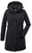 Killtec Damen Parka Funktionsparka mit abzippbarer Kapuze KOW 165 WMN PRK wasserdicht, Winddicht, atmungsaktiv 00200-schwarz 42