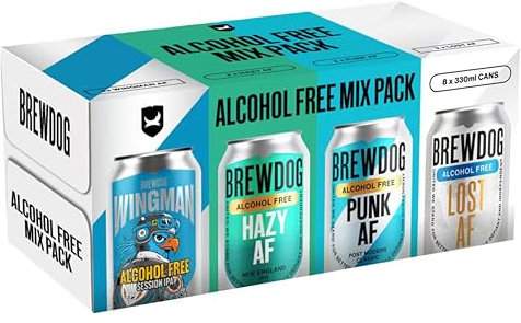 BrewDog Mixed Alcohol Free 8x330ml pack