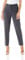 Roman Originals Work Trousers for Women UK Ladies Office Smart Stretch Suit Pants Slacks Cigarette Straight Leg Tailored High Elasticated Waist Ankle Grazer Slim - Grey Short (25 inch) - Size 10