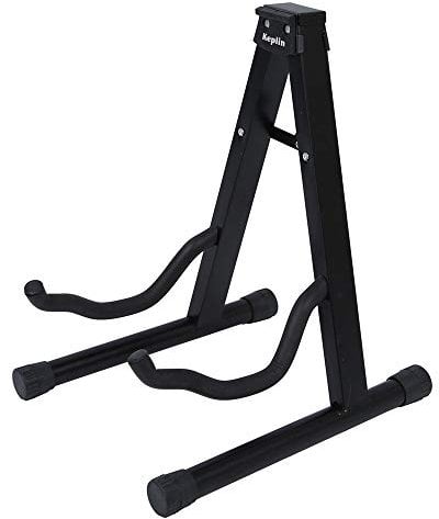 KEPLIN Guitar Stand A Frame Foldable Universal Fits All Guitars Acoustic Electric Bass Stand A (Guitar Stand)