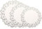 Papierdeckchen, verschiedene Größen, weiß, rund, Spitzenpapier, für Hochzeit, Geburtstag, Kuchen, Desserts, Geschirr, Lebensmitteldekoration, 150 Stück (15,2 cm, 20,3 cm und 25,4 cm)