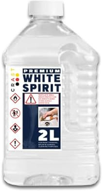 Crast Premium White Spirit - Thinning Paints & Cleaning Brushes (2L)