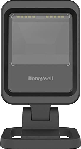 Honeywell Genesis XP 7680g 2D Barcode-Scanner Kabelgebunden 1D, 2D Imager Schwarz Hand-Scanner inkl. Standfuß USB, RS232