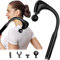 Zooma Massagepistole, Massage Gun Handle, Massagegerät Rücken, Muskel Percussion Massagegerät Elektrische, Handmassagegerät für zuhause, 4 Köpfe Massage Gun für Ganzer Körper