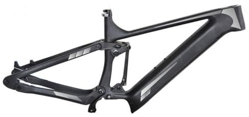 Generico Set mit 8 Aufklebern Aufkleber für Fahrradrahmen, MTB, universal, Rahmen, Code 2187 (090 Silber)