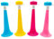 Niuhong 4 Pcs Vuvuzela Tröte Laut Fussball Fanfare Sehr Lautes Tröte Cheerleading Trompete Krachmacher Horn Plastik Trompeten Spielen Fanartikel Tröten Fan Zuschauer Fußballspiel Stadion Trompete